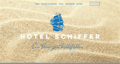 Desktop Screenshot of hotel-schiffer.de