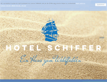 Tablet Screenshot of hotel-schiffer.de